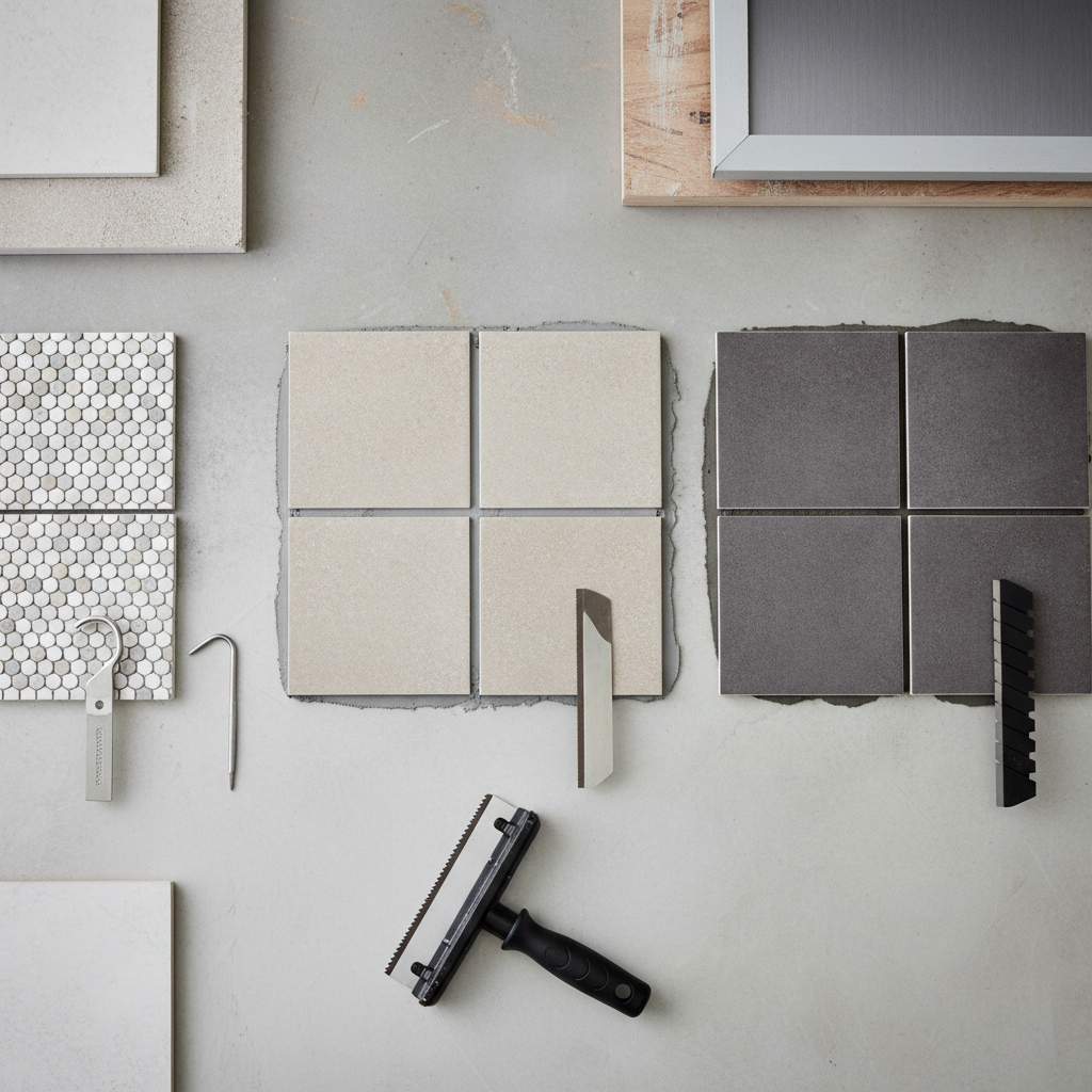 Comparison of grout joint widths and matching removal blade sizes
