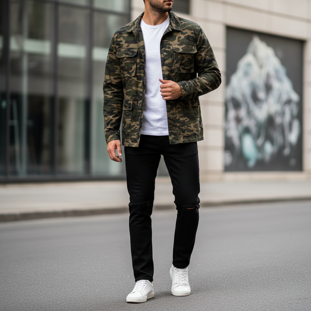 Camouflage Fashion Style Outfit Ideas