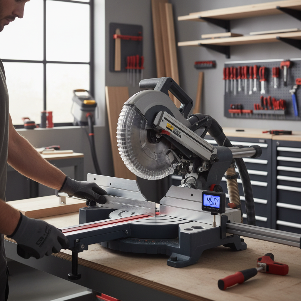 Checking miter saw calibration for square fence and accurate miter angle