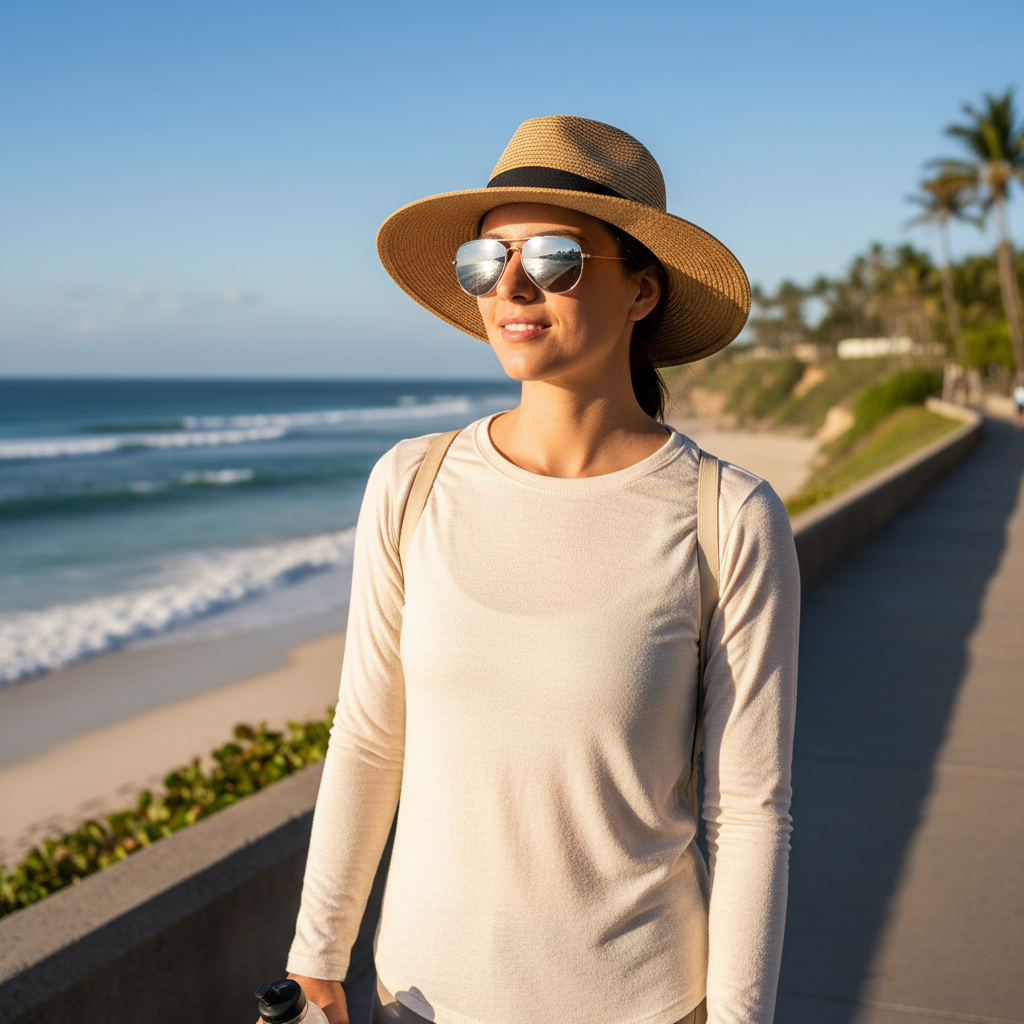 Sun Protective Clothing Travel for Hot Days
