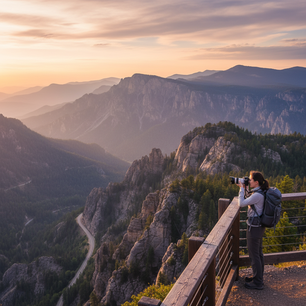 Scenic Overlook Travel Spots for Photos