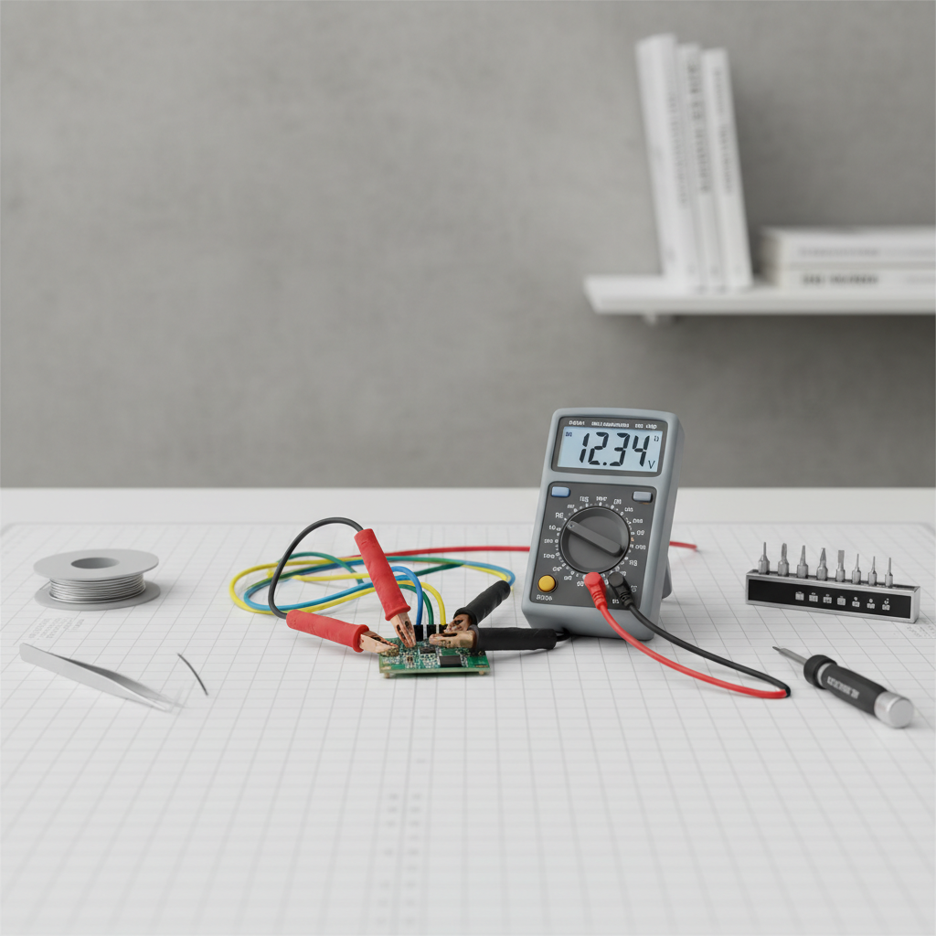Insulated alligator clip set used for bench electronics testing