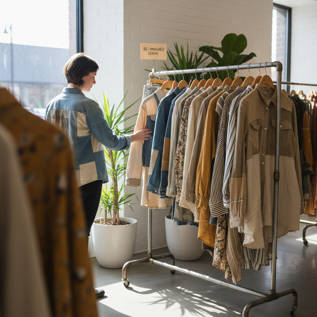 Women Upcycled Clothing Fashion Trend