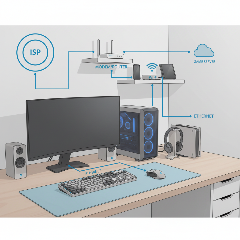 Warzone packet loss troubleshooting on home network setup