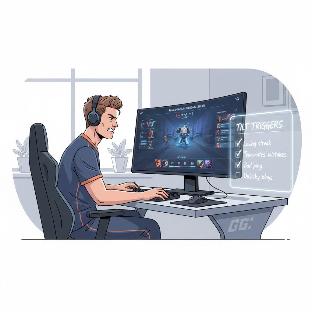 How to Reduce Tilt in Ranked Mode Games