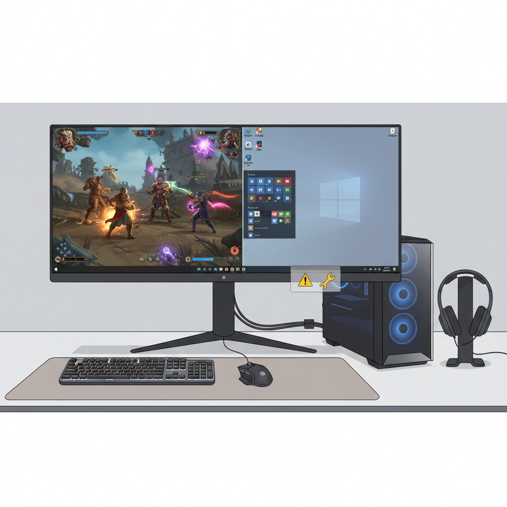 Windows gaming PC crashing to desktop troubleshooting overview