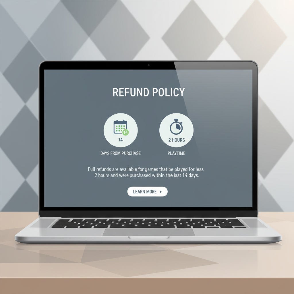 Steam refund eligibility overview: 14-day window and 2-hour playtime rule
