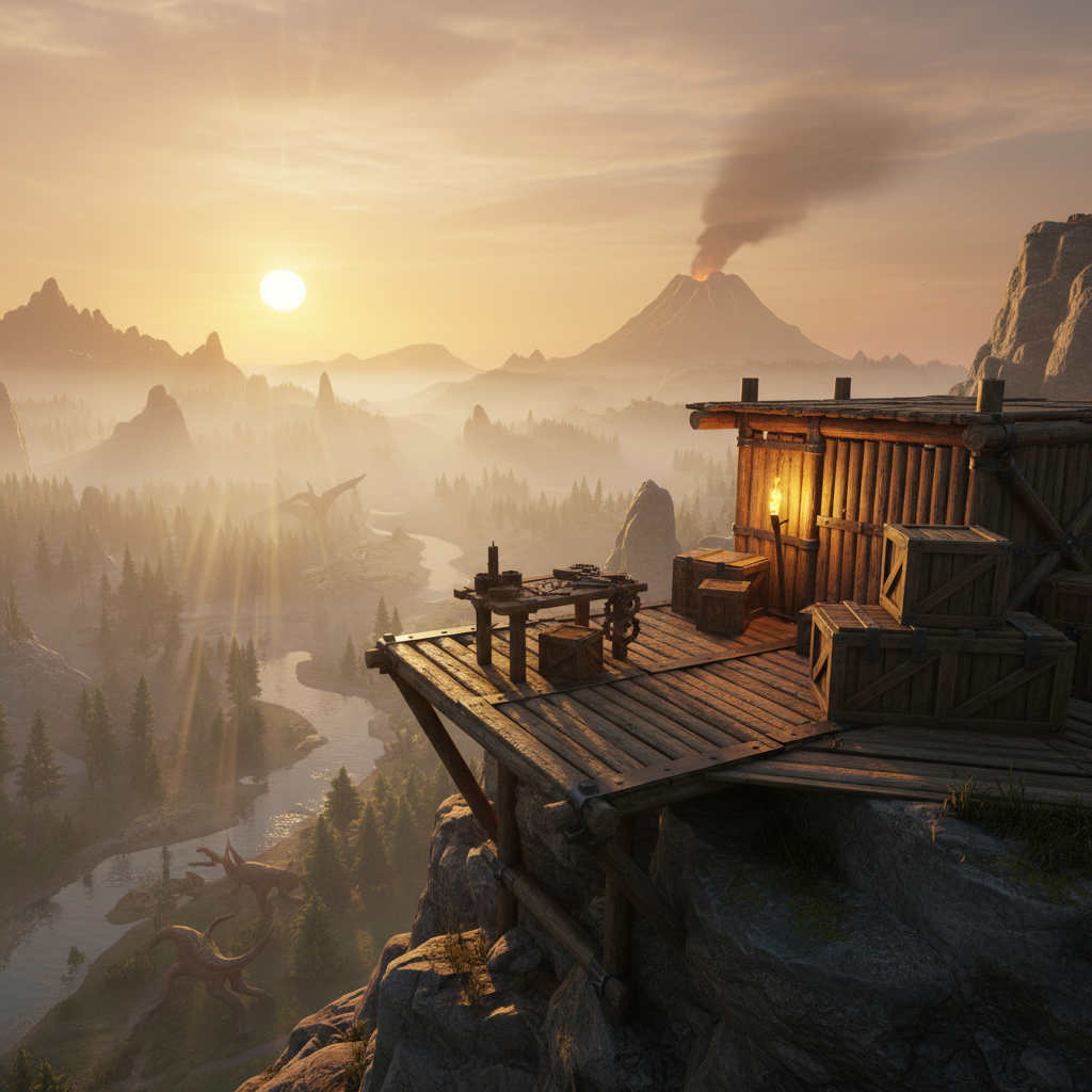 Open World Survival Games With Base Building