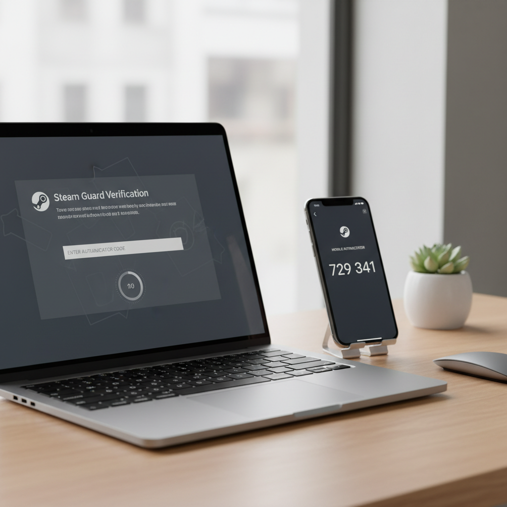 Steam Guard and account security prompts used during Family Sharing authorization