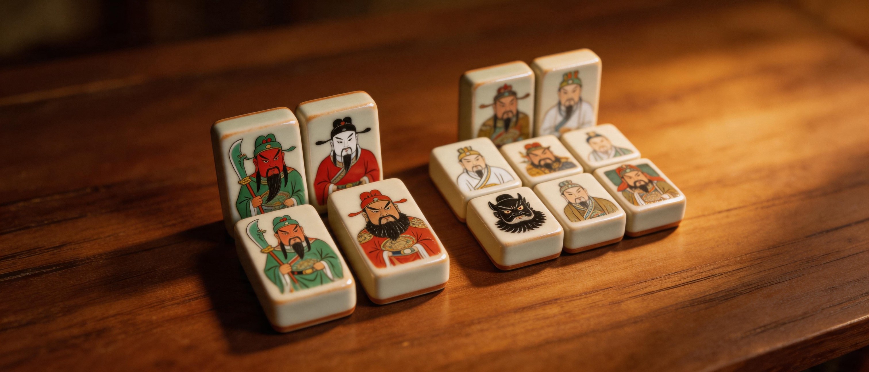 Poetry scroll decoration